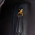 Miniatyrbild 6 av 10: Pre-owned Fendi Zucca Embroidered Canvas Baguette Satchel Blue
