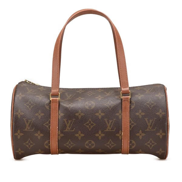 Pre-owned Louis Vuitton Monogram Papillon 30 Brown