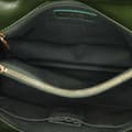 Miniatyrbild 4 av 10: Pre-owned Chanel Medium Chevron Aged Calfskin Coco Top Handle Bag Green