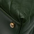 Miniatyrbild 8 av 10: Pre-owned Chanel Medium Chevron Aged Calfskin Coco Top Handle Bag Green