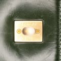 Miniatyrbild 10 av 10: Pre-owned Chanel Medium Chevron Aged Calfskin Coco Top Handle Bag Green