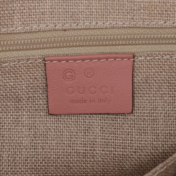 Pre-owned Gucci Small Microguccissima Bree Satchel Pink