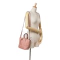 Miniatyrbillede 10 af 10: Pre-owned Gucci Small Microguccissima Bree Satchel Pink