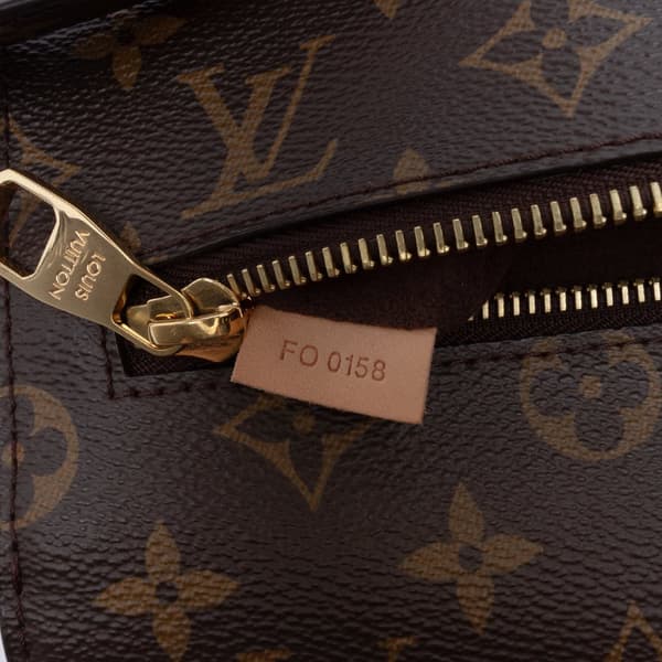 Pre-owned Louis Vuitton Monogram Pochette Metis Brown