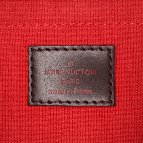 Pre-owned Louis Vuitton Damier Ebene Favorite PM Brown