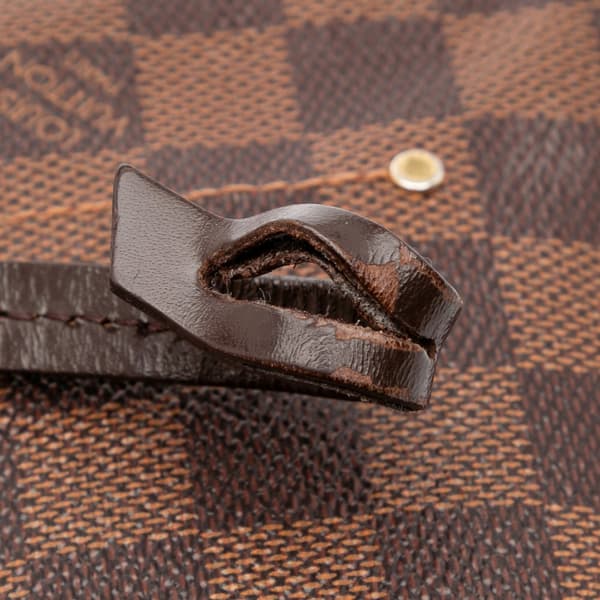 Pre-owned Louis Vuitton Damier Ebene Favorite PM Brown