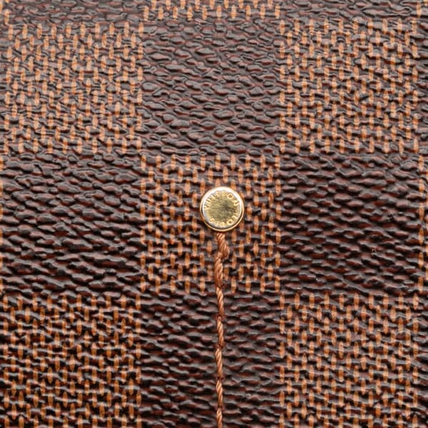 Pre-owned Louis Vuitton Damier Ebene Favorite PM Brown