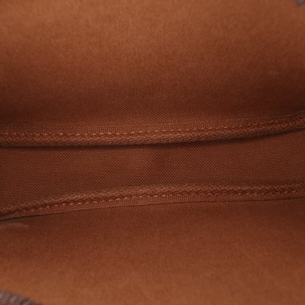 Pre-owned Louis Vuitton Monogram Mini Pochette Accessoires Brown