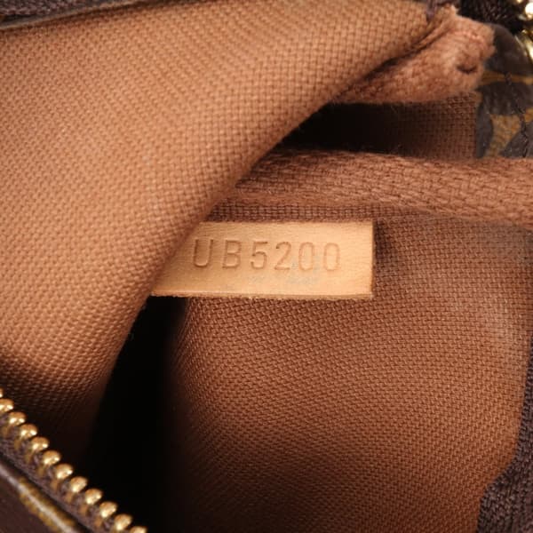 Pre-owned Louis Vuitton Monogram Mini Pochette Accessoires Brown