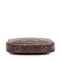 Miniatyrbilde 3 av 10: Pre-owned Louis Vuitton Monogram Mini Pochette Accessoires Brown