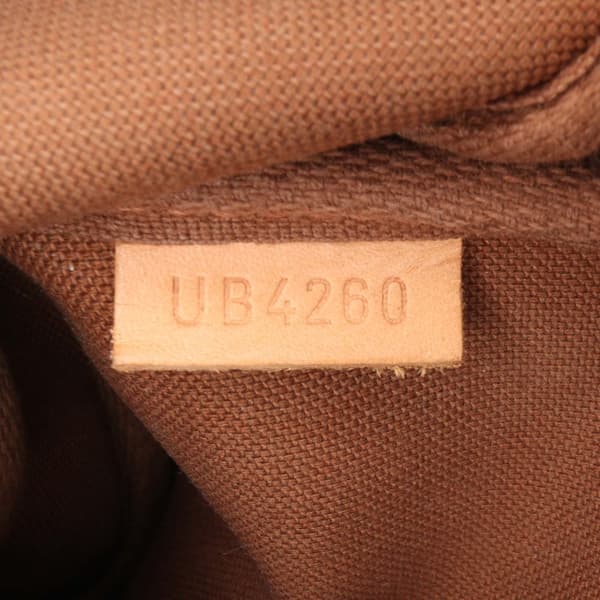 Pre-owned Louis Vuitton Monogram Mini Pochette Accessoires Brown