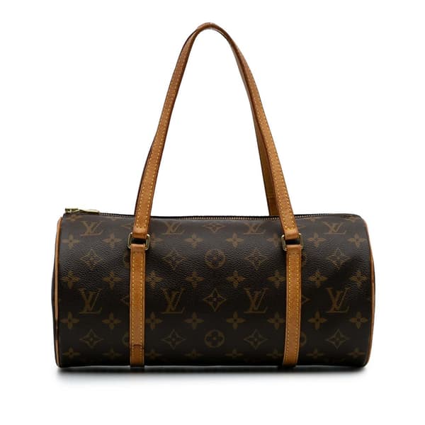 Pre-owned Louis Vuitton Monogram Papillon 30 Brown