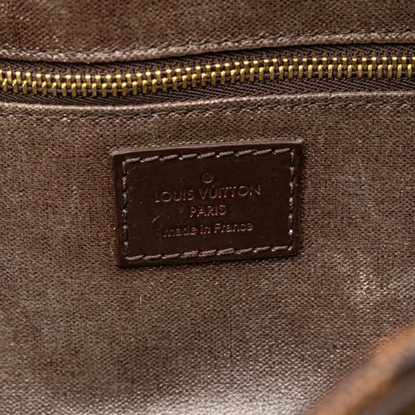 Pre-owned Louis Vuitton Damier Ebene Trousse Toilette 25 Brown