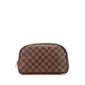 Miniatyrbilde 1 av 10: Pre-owned Louis Vuitton Damier Ebene Trousse Toilette 25 Brown