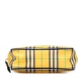 Miniatyrbillede 3 af 10: Pre-owned Burberry House Check Canvas Handbag Yellow