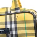 Miniatyrbillede 7 af 10: Pre-owned Burberry House Check Canvas Handbag Yellow