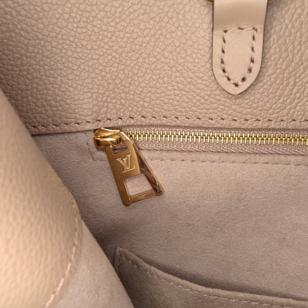 Pre-owned Louis Vuitton Monogram Empreinte OnTheGo MM Brown