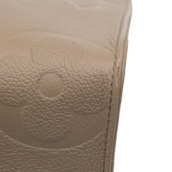 Pre-owned Louis Vuitton Monogram Empreinte OnTheGo MM Brown