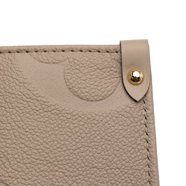 Pre-owned Louis Vuitton Monogram Empreinte OnTheGo MM Brown