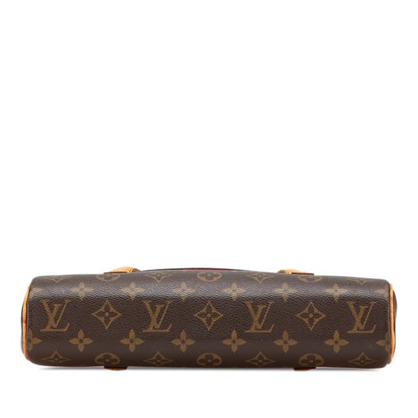 Pre-owned Louis Vuitton Monogram Sonatine Brown