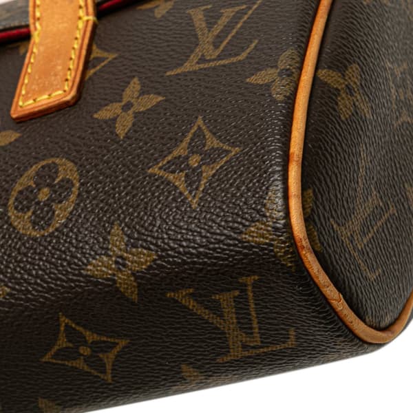 Pre-owned Louis Vuitton Monogram Sonatine Brown