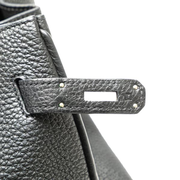 Pre-owned Hermès Togo Birkin Retourne 35 Black