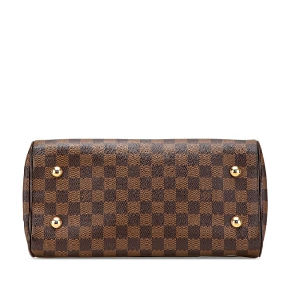 Pre-owned Louis Vuitton Damier Ebene Duomo Brown