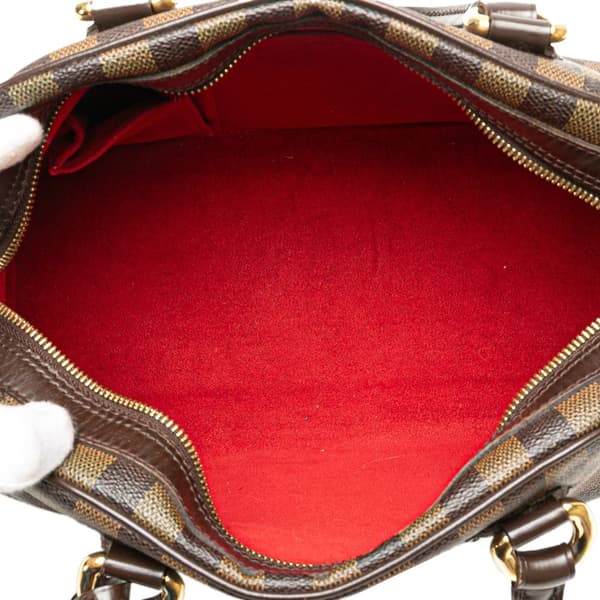 Pre-owned Louis Vuitton Damier Ebene Duomo Brown