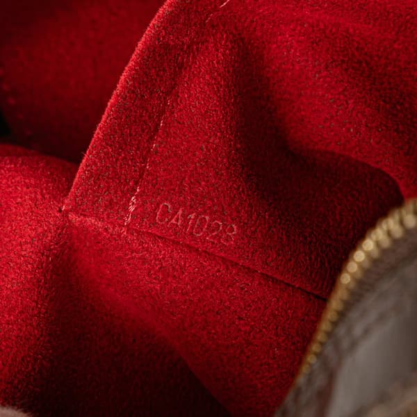 Pre-owned Louis Vuitton Damier Ebene Duomo Brown