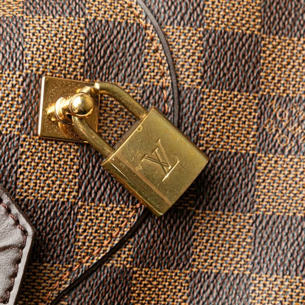 Pre-owned Louis Vuitton Damier Ebene Duomo Brown
