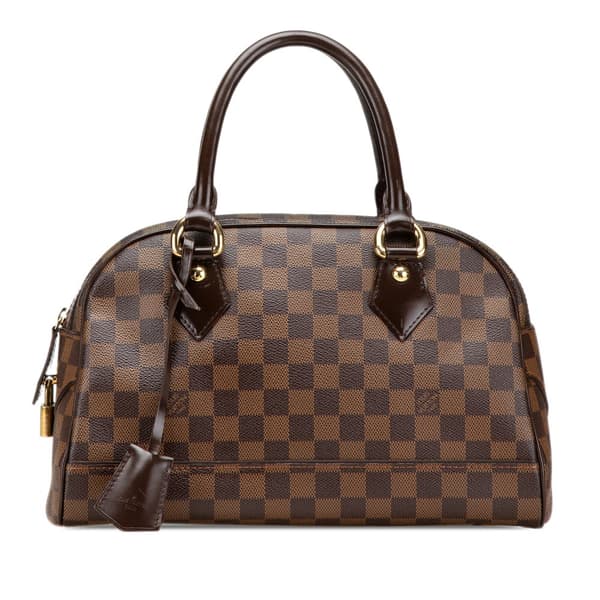 Pre-owned Louis Vuitton Damier Ebene Duomo Brown