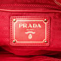 Pikkukuva 6 / 9: Pre-owned Prada Nappa Gaufre Satchel Red