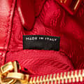 Pikkukuva 7 / 9: Pre-owned Prada Nappa Gaufre Satchel Red