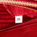 Pikkukuva 8 / 9: Pre-owned Prada Nappa Gaufre Satchel Red