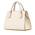 Miniatyrbillede 2 af 10: Pre-owned Gucci Medium Dollar Calf Soho Satchel White