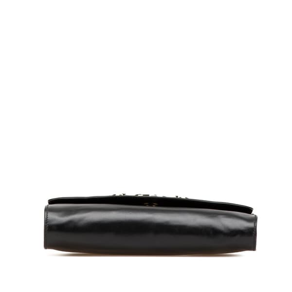 Pre-owned Gucci Small Leather Zumi Satchel Black