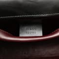 Miniatyrbillede 6 af 10: Pre-owned Gucci Small Leather Zumi Satchel Black