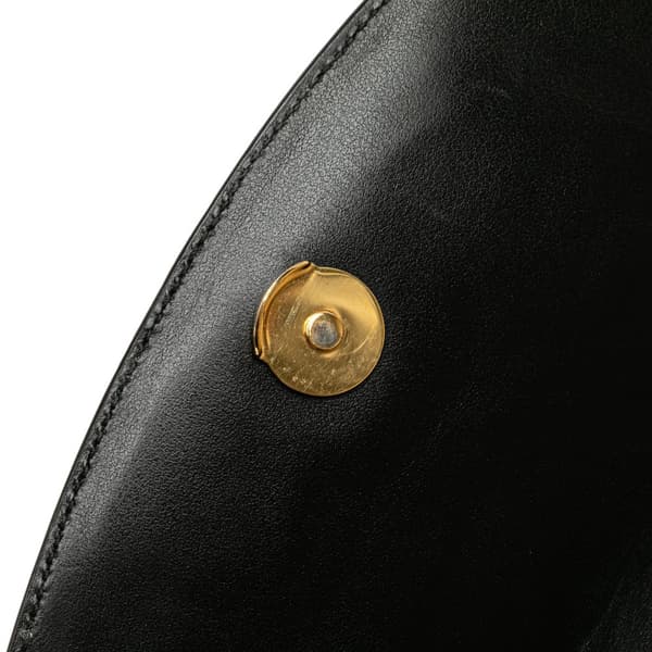 Pre-owned Gucci Small Leather Zumi Satchel Black