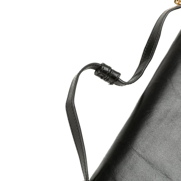 Pre-owned Gucci Small Leather Zumi Satchel Black