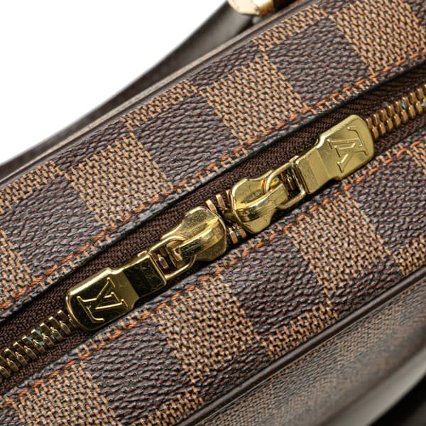 Pre-owned Louis Vuitton Damier Ebene Mini Sarria Brown