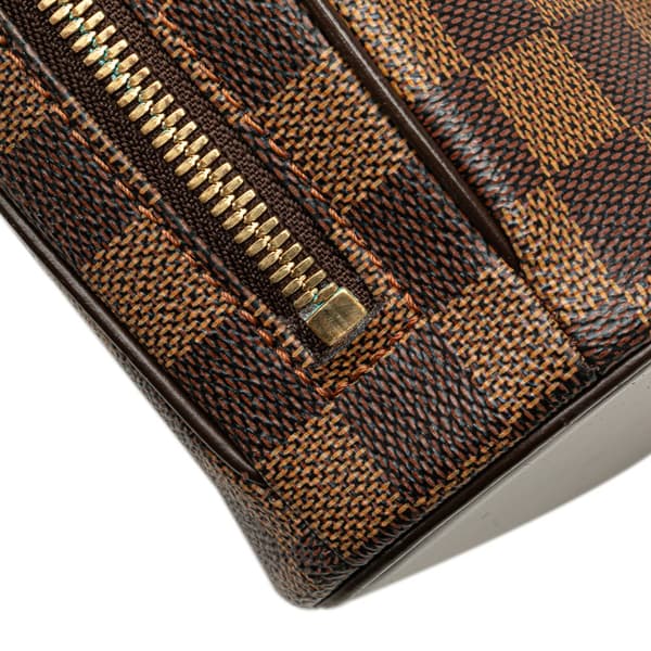 Pre-owned Louis Vuitton Damier Ebene Mini Sarria Brown