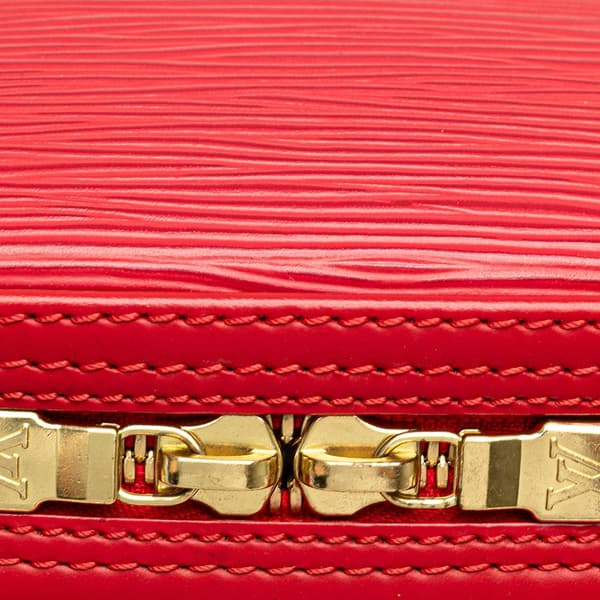 Pre-owned Louis Vuitton Epi Jasmine Red