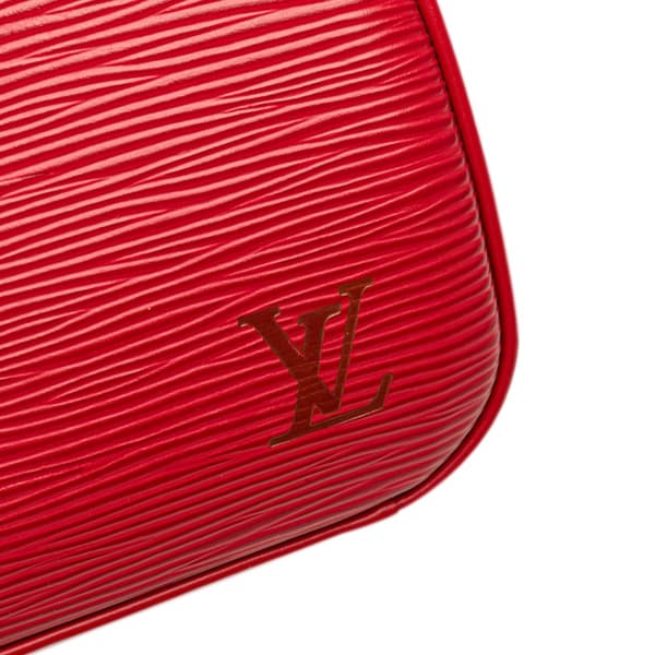 Pre-owned Louis Vuitton Epi Jasmine Red