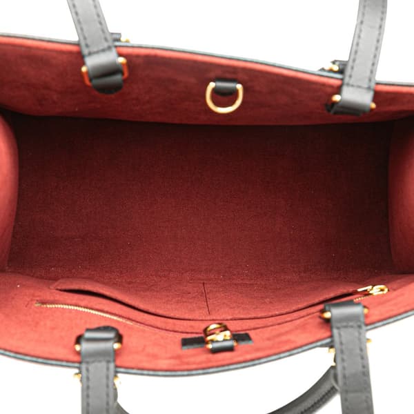 Pre-owned Louis Vuitton Bicolor Monogram Empreinte Giant Onthego MM Black