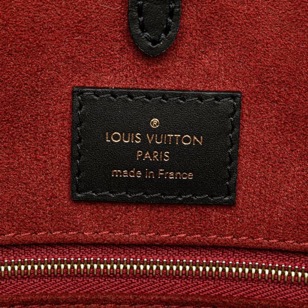Pre-owned Louis Vuitton Bicolor Monogram Empreinte Giant Onthego MM Black
