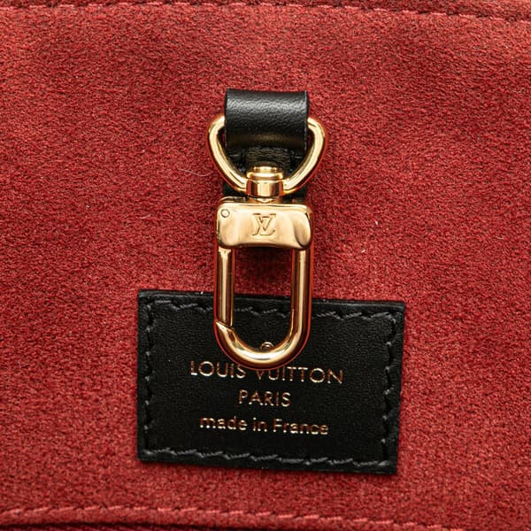 Pre-owned Louis Vuitton Bicolor Monogram Empreinte Giant Onthego MM Black