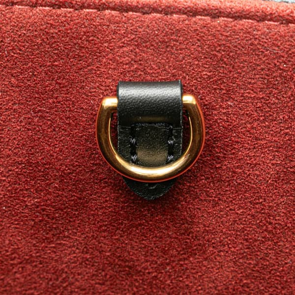 Pre-owned Louis Vuitton Bicolor Monogram Empreinte Giant Onthego MM Black