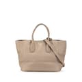 Miniatyrbild 1 av 10: Pre-owned Prada Vitello Daino Open Convertible Tote Brown