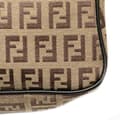 Miniatyrbillede 8 af 10: Pre-owned Fendi Zucchino Canvas Handbag Brown