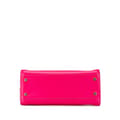 Miniatyrbillede 3 af 10: Pre-owned Saint Laurent Small Leather Monogram Cabas Satchel Pink